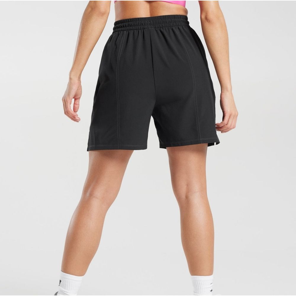 Gymshark Sport Woven Shorts Size M Black‎ NWT in Packaging - Picture 2 of 8